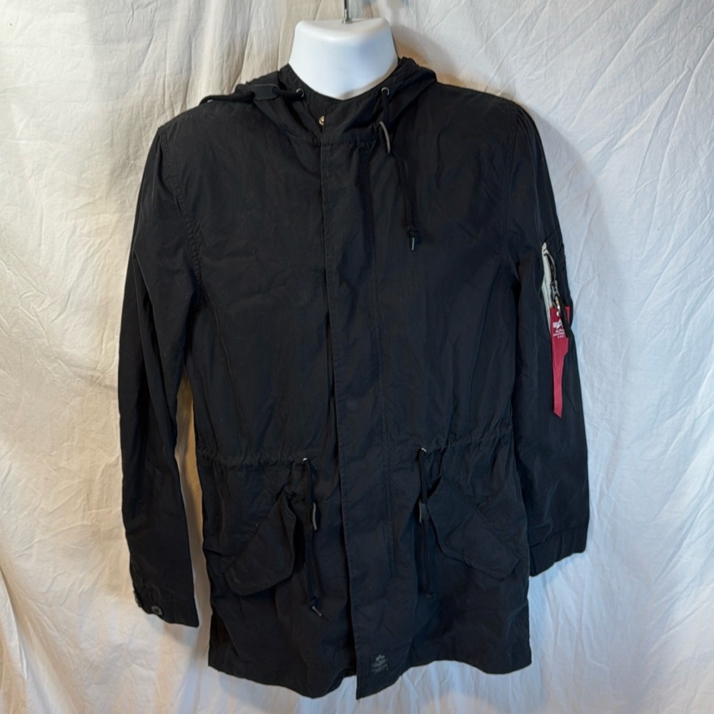 Brand new men’s Alpha Industries Inc long tactical field jacket size small